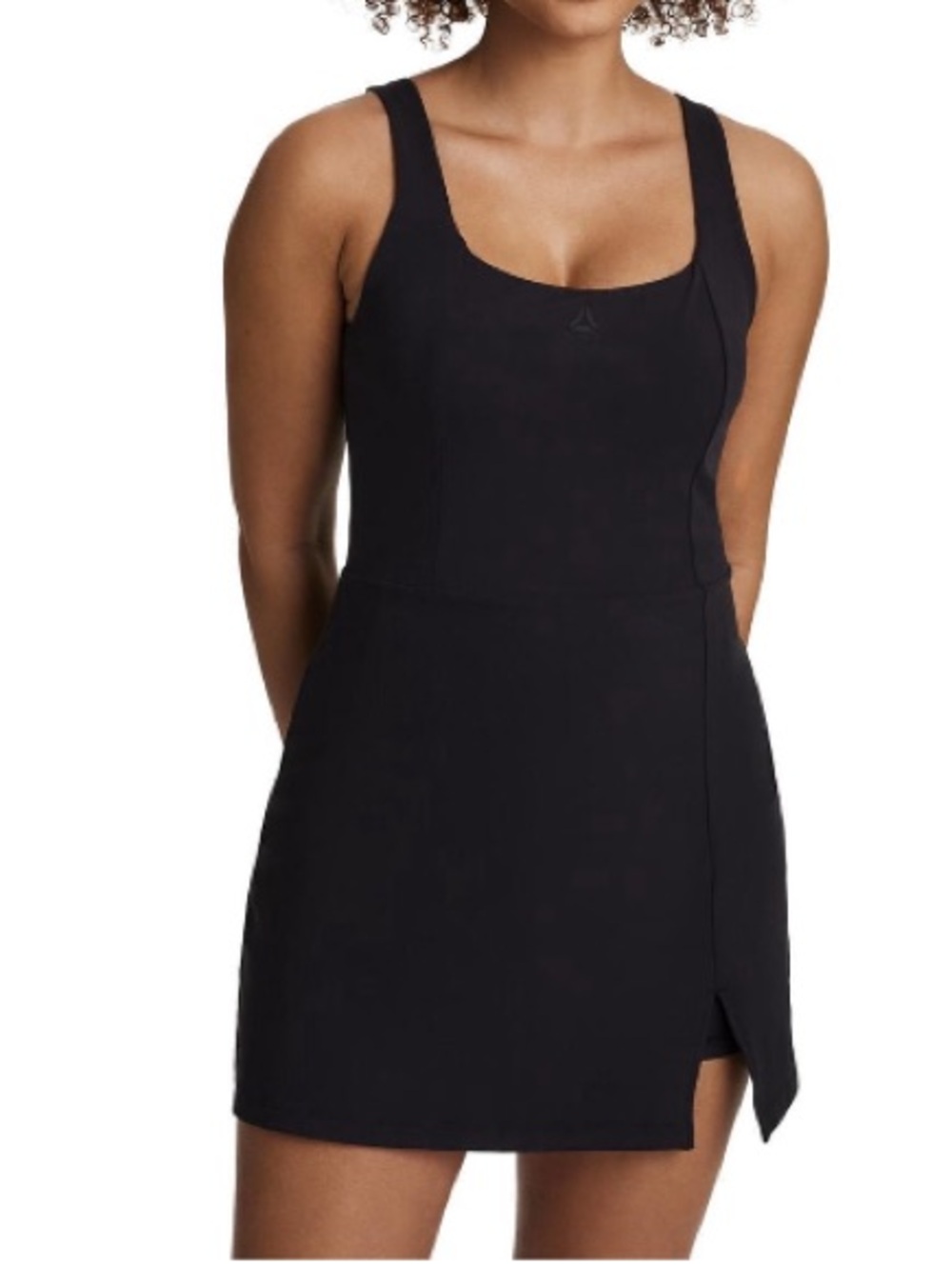 NWT size small Reebok Black Scoop Neck Athletic Tank tennis dress